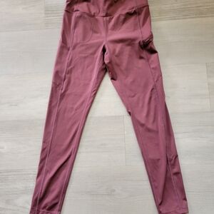 Zella Pink Leggings Full-Length